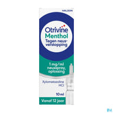 Otrivine Menthol Microdos 10ml